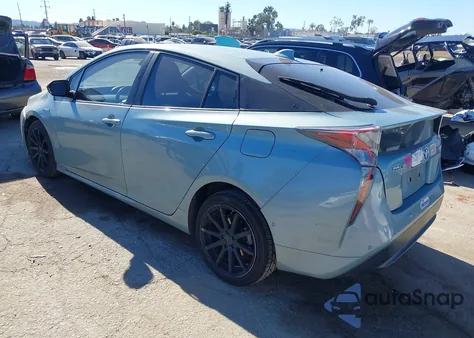 2016 Toyota Prius Four from USA, damaged, VIN JTDKARFU2G3002376